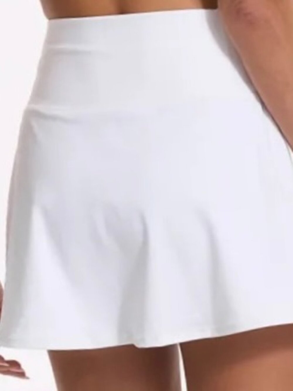 Vuori Volley Skirt Women's Performance Skirt White Medium - Picture 2 of 9
